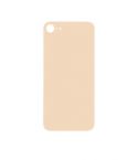 iPhone 8G (Big Hole) Back Glass - Gold (NO LOGO)