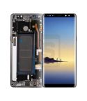Samsung Note 8 Display (with Frame) - Black