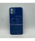 iPhone 12 (Big Hole) Back Glass - Blue (NO LOGO)